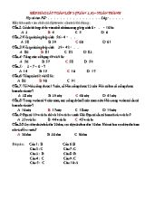 Đề khảo sát môn Toán Lớp 2 - Tuần 3+4 - Trường TH Xuân Thành